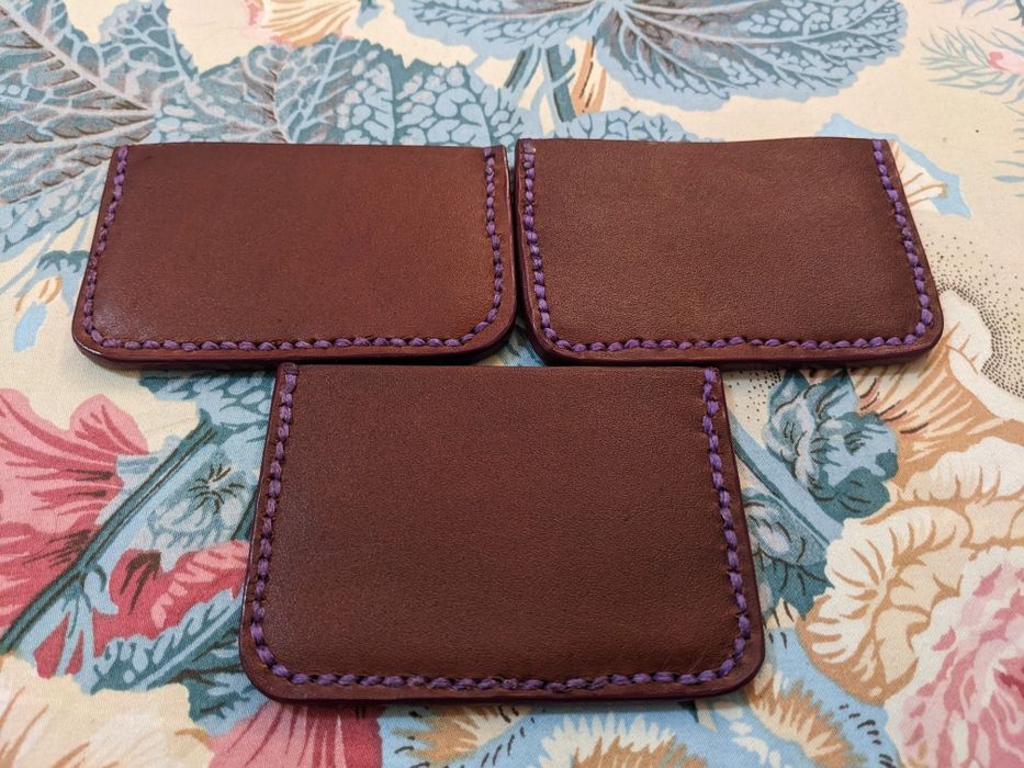 Port carduri Portofele Slim Hand Made Leather Goods