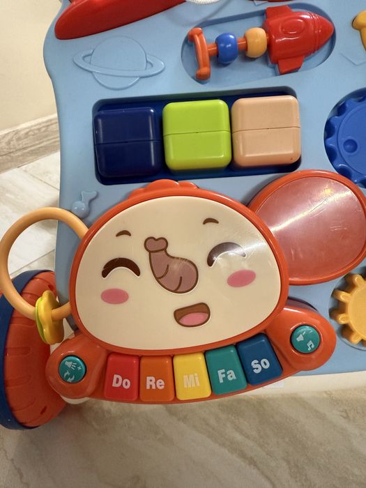 Проходилка уокър 3 в 1 KikkaBoo - Play & Grow, синя