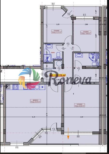 4-стаен в Варна-Възраждане 2 площ 155 цена 230000