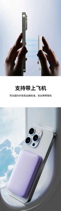 Wiwu P037 Ультра Тонкий 5000mAh PD-20W Power Bank iPhone 16