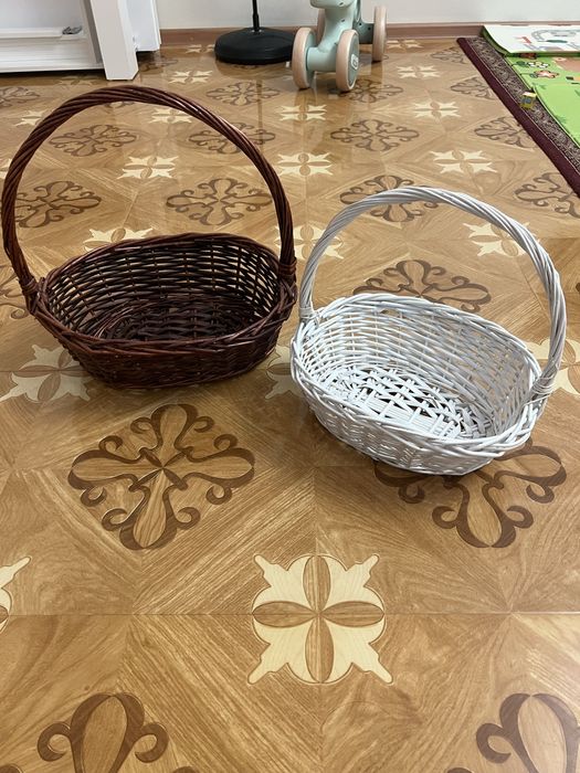 Корзина плетенная