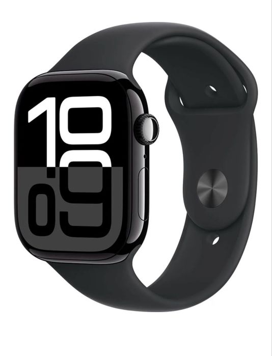 Apple Watch Series 10 42 мм, Jet Black, S/M