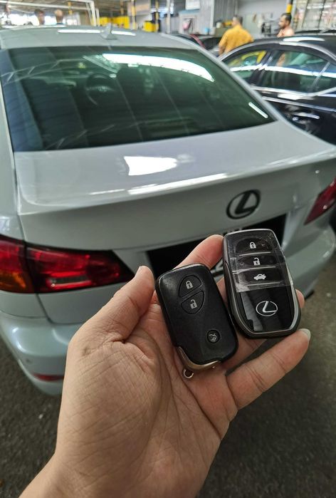 lexus toyota изготовление ключа