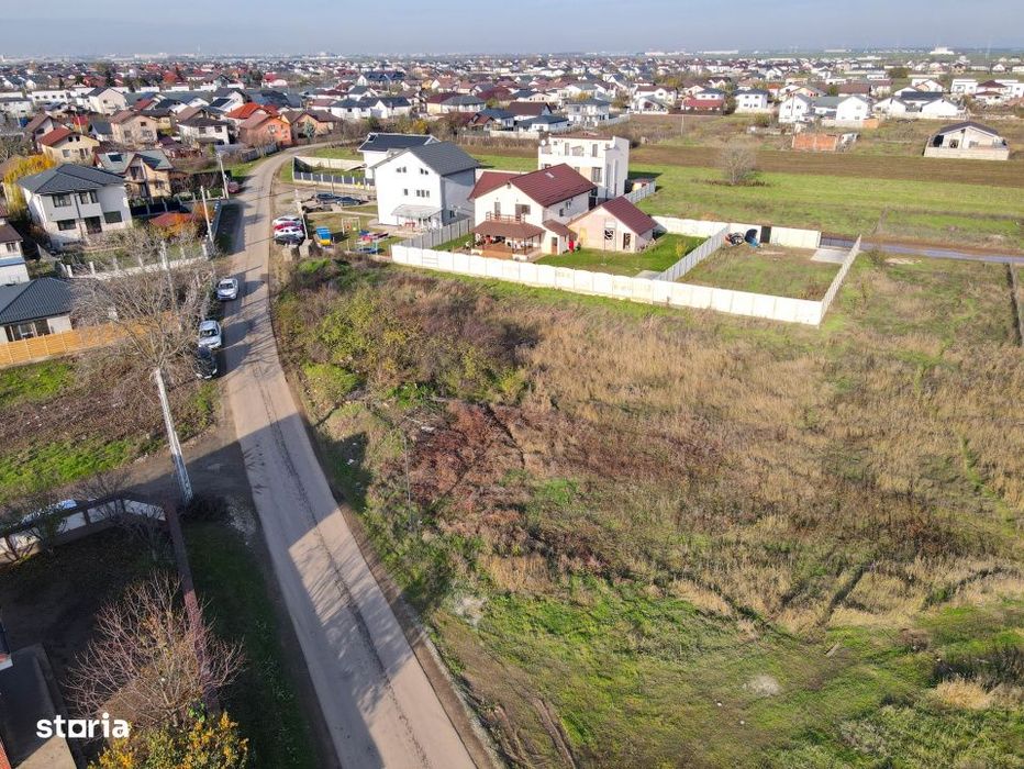 Teren Intravilan Ciresilor Com. Berceni | utilitati: la strada | #CG17