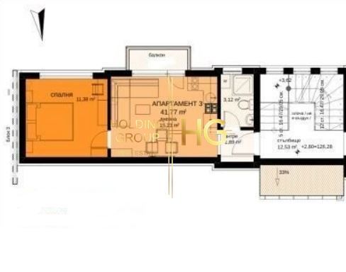 Продава се Двустаен апартамент в Варна, Възраждане 3 - 56 кв.м за 1304 €/кв.м - Снимка #2