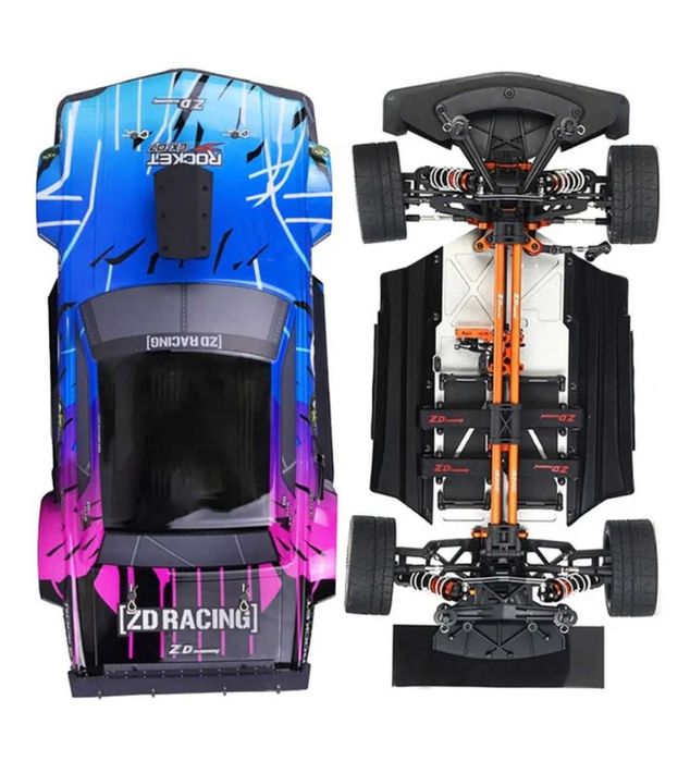 Количка с дистанционно управление ZD Racing EX-07 130 км.ч.