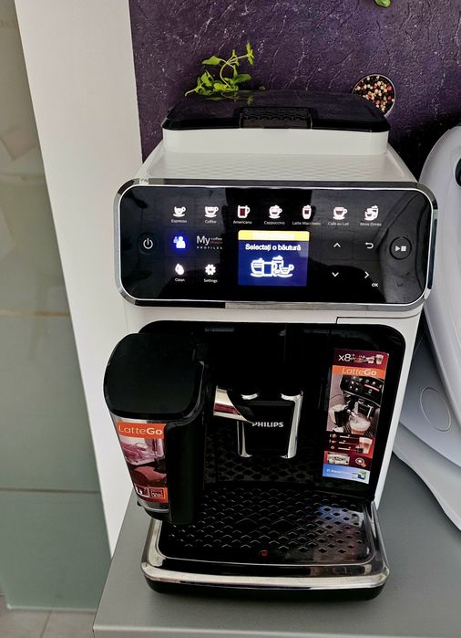 Espressor automat cafea Philips LatteGo 4300 EP4343, 1.8l, 15 bar