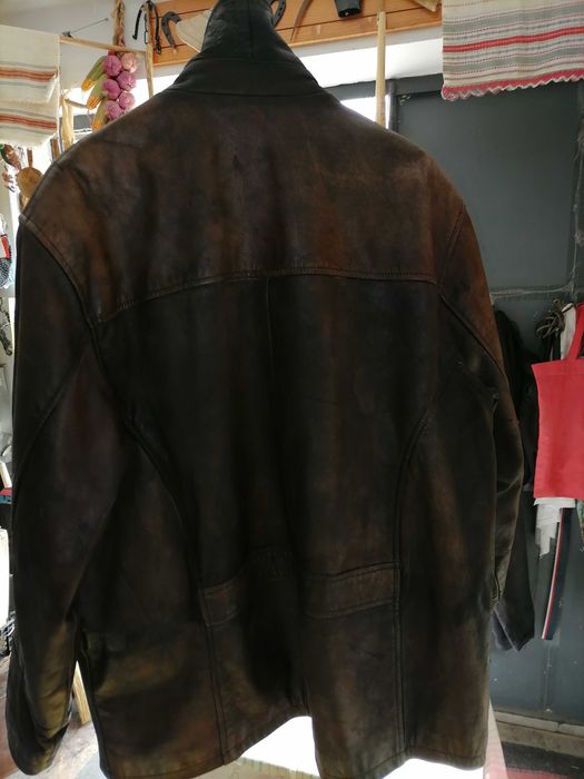 Кожено яке,естественна кожа.