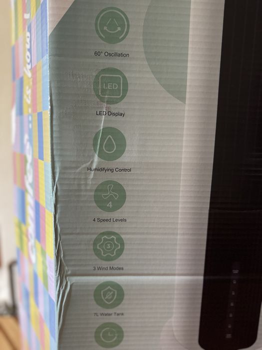 Comfee Silent Air Cooler AC 120-19ARB