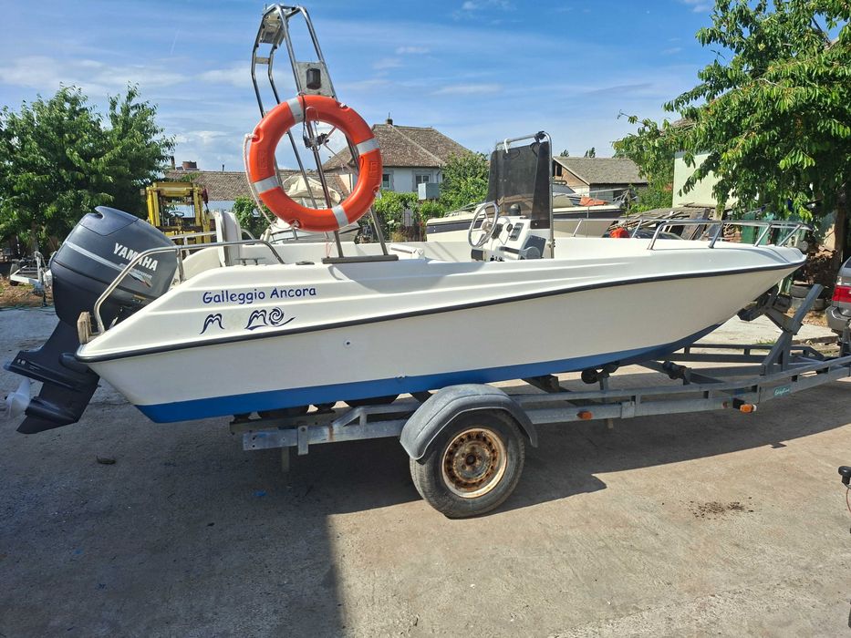 Лодка Mimi Fisherman 19 двигатель Yamaha 60 к.с. 4 такта