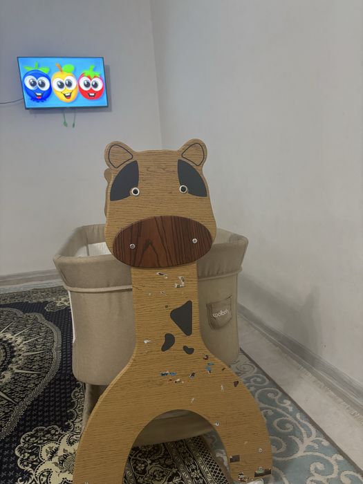 Электрически люлка манеж. 20000 тг