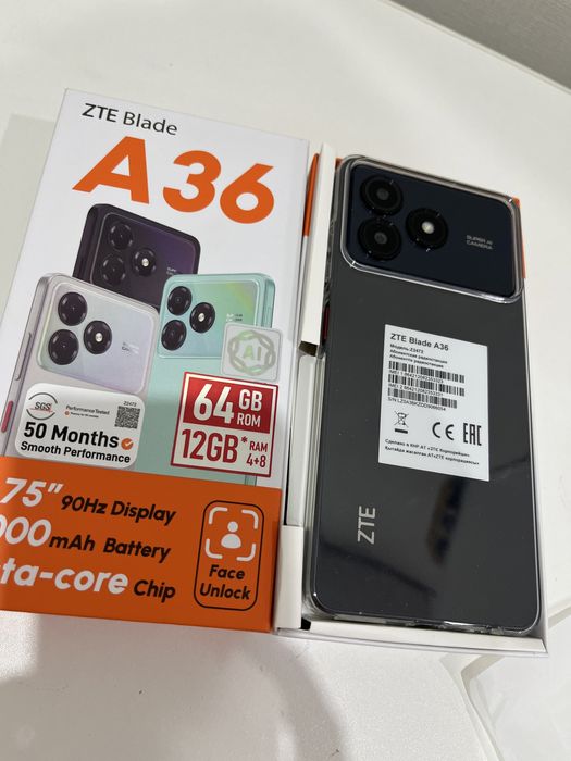 Продам телефон ZTE А 36