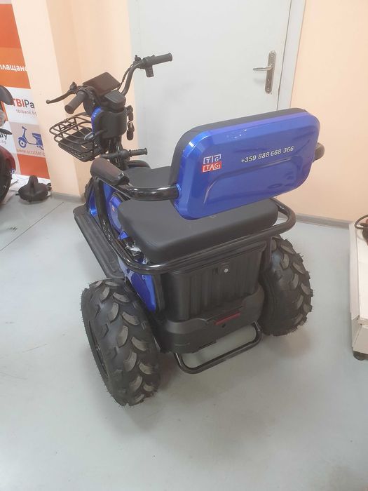 Електрическа триколка GTX-М19 триместна високопроходима