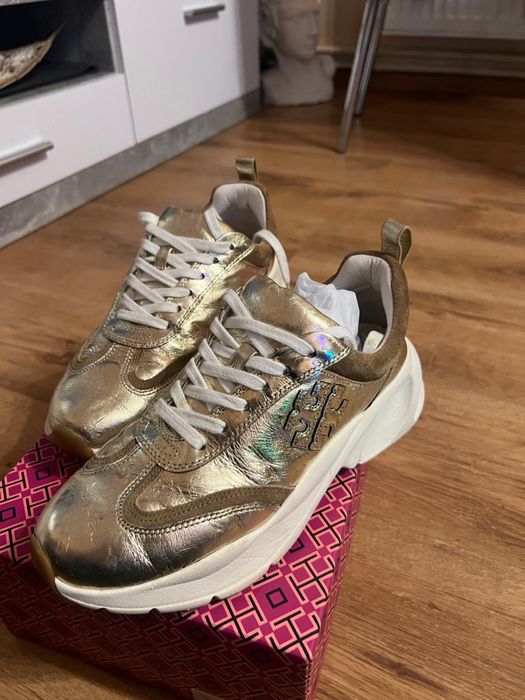 Adidasi Aurii Tory Burch