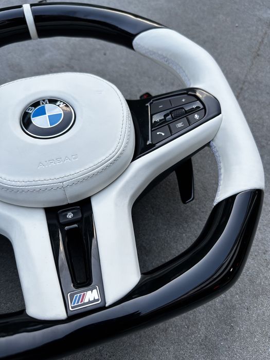 Volan BMW- Piano Black - Custom - Incalzire - TJA - Vibratii - Seria G