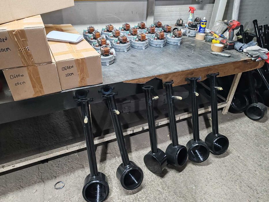 Arzator de ulei uzat (ulei ars) prin picurare cu picurator inox