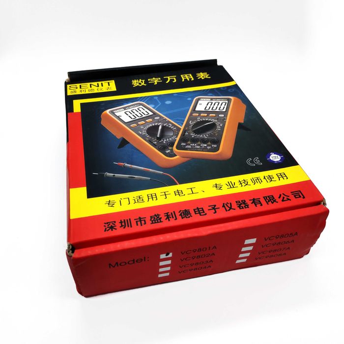 Мультиметр Senit VC9801A