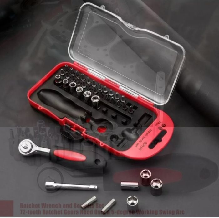 38 qismli Mini asboblar tõplami