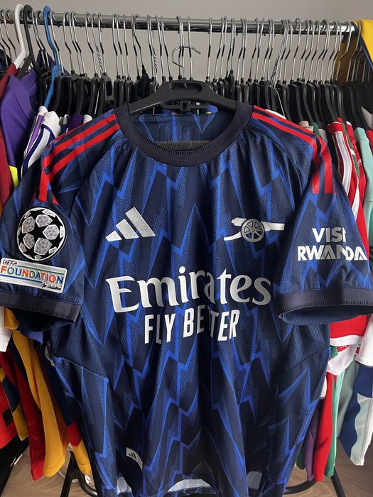 Tricou de fotbal Adidas Arsenal Londra marime M cu Victor Gyokeres 14