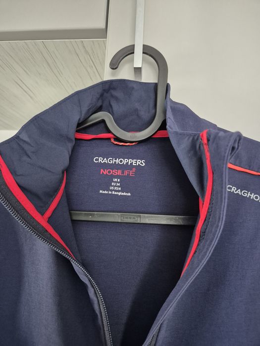 Jacheta hanorac bluza dama Craghoppers nou eticheta masura XS 34
