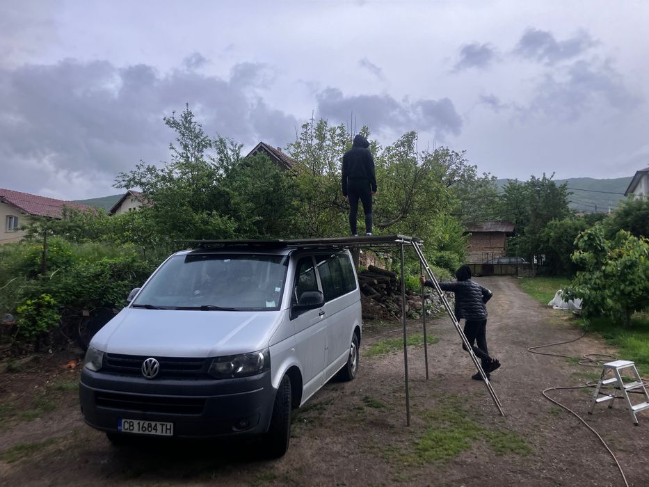 3в1 таванна палатка,тента и багажник в едно