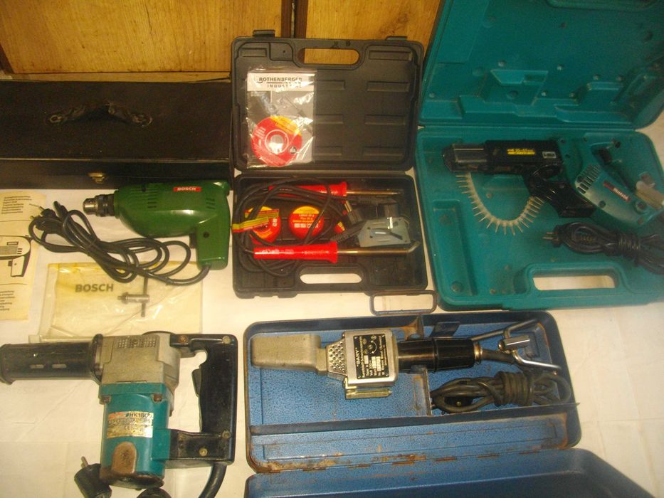 Makita Къртач Отвертка Bosch Дрелка Rothenberger поялник Лепачка тръби