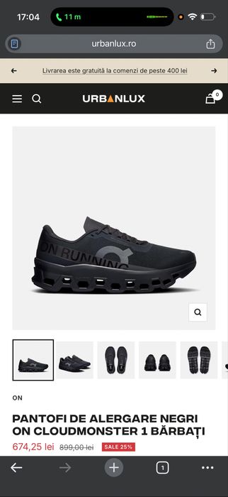 Vand adidasi on running