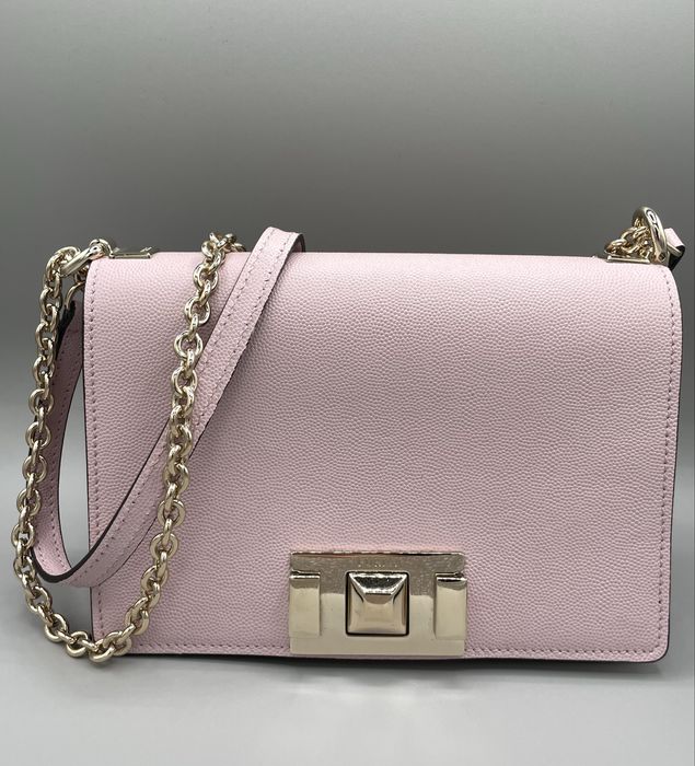 Furla Mimi Mini бледо розова чанта