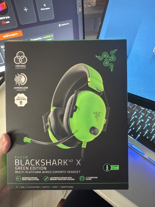 Blackshark v2 X green edition