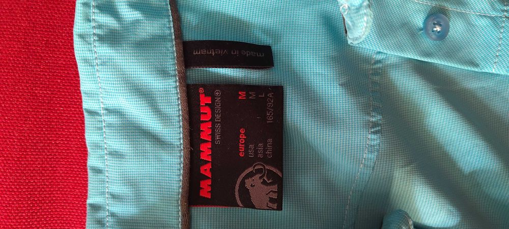 Дамска риза за планина, спорт или града MAMMUT. размер М
