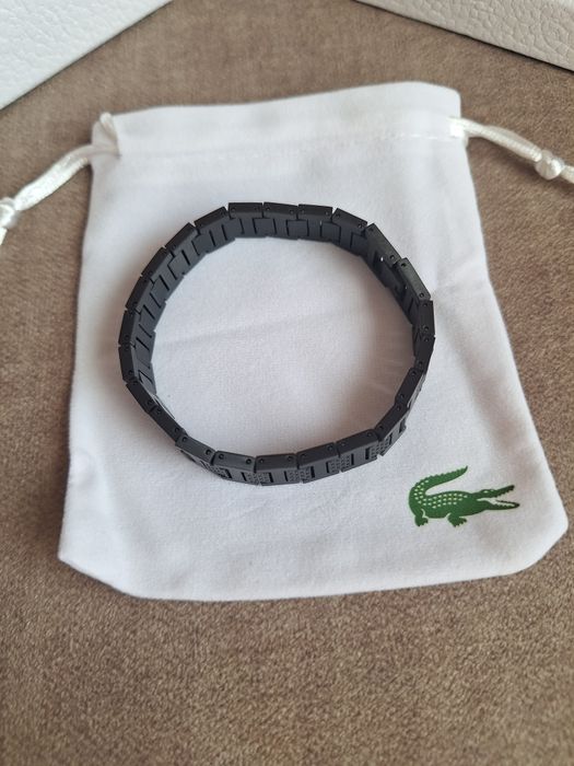 Brățară Lacoste Bărbați, culoare Negru, mărime 21cm