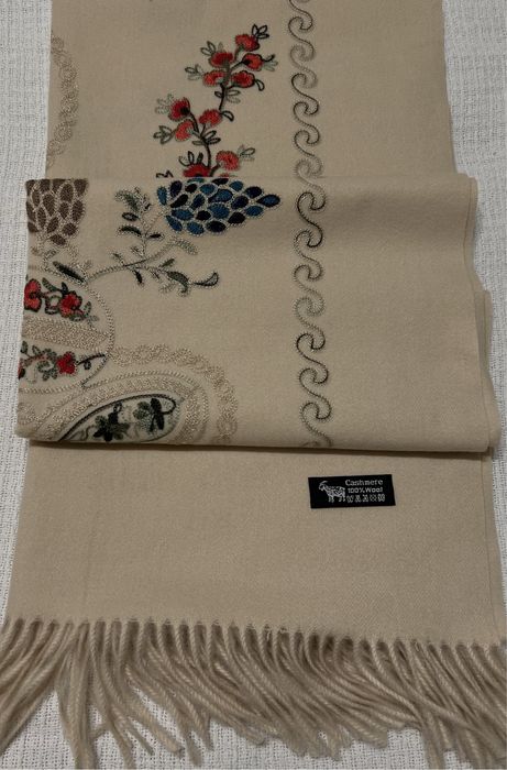 Палантин кашемировый, оригинал