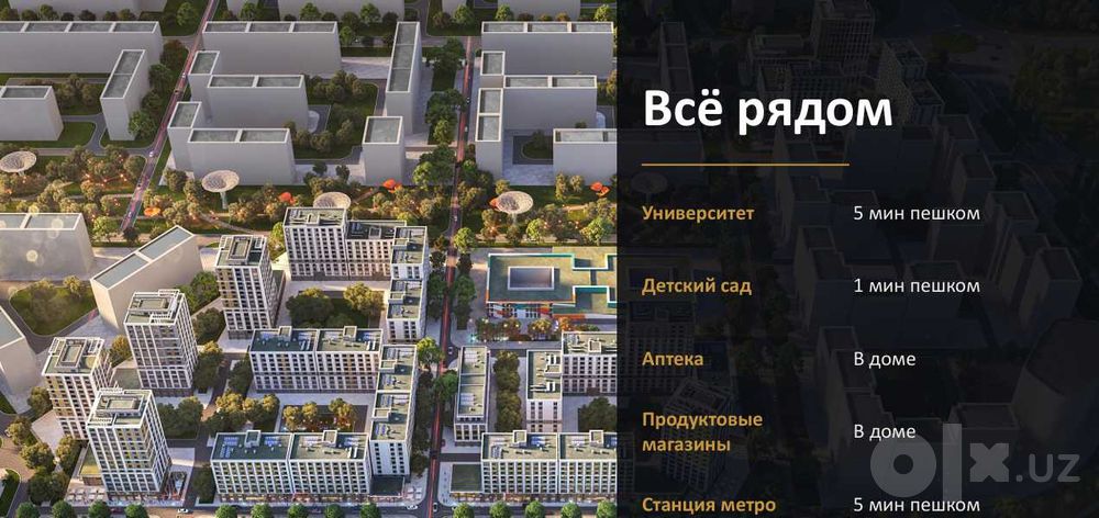 ЖК-БАЙТЕРЕК| НОВЫЙ Ташкент 3шка+ремонтом от NRG,БИЗНЕС-КЛАСС|20,000у.е