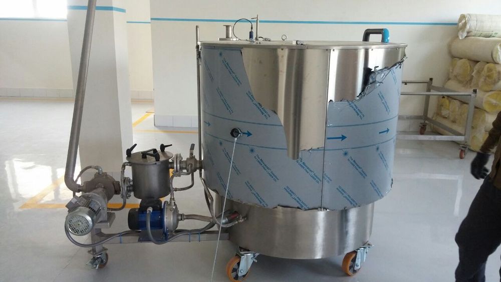 Сварка аргон. Ёмкости под сгущённое молоко.