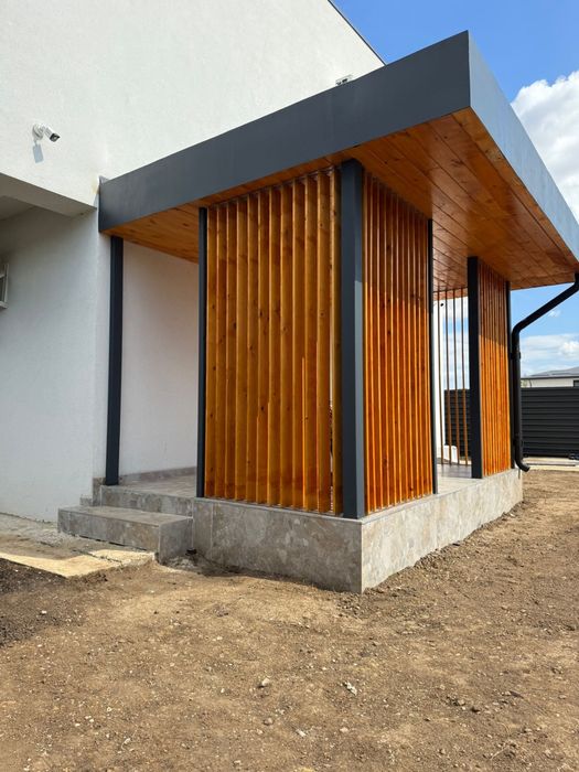 Terasa, foisor, magazie, pergola, acoperitoare, structura lemn/fier