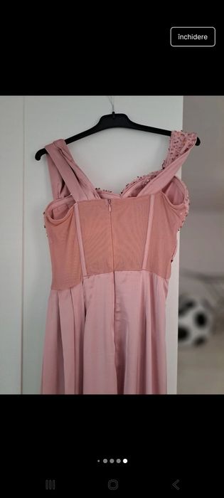 Rochie de ocazie+ pantofi (nr 37,23.5 cm)