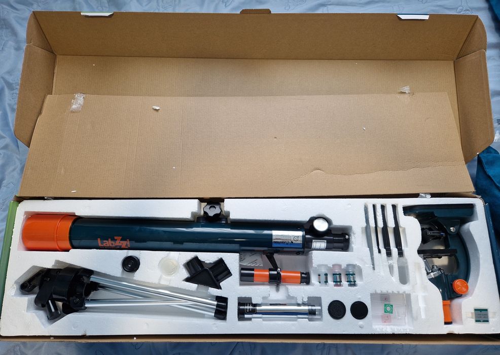 Комплект микроскоп и телескоп Levenhuk LabZZ MT2