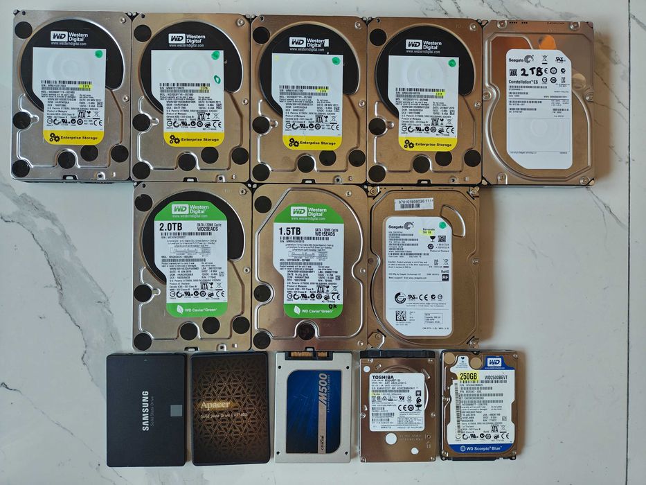 Hdd ssd surse etc