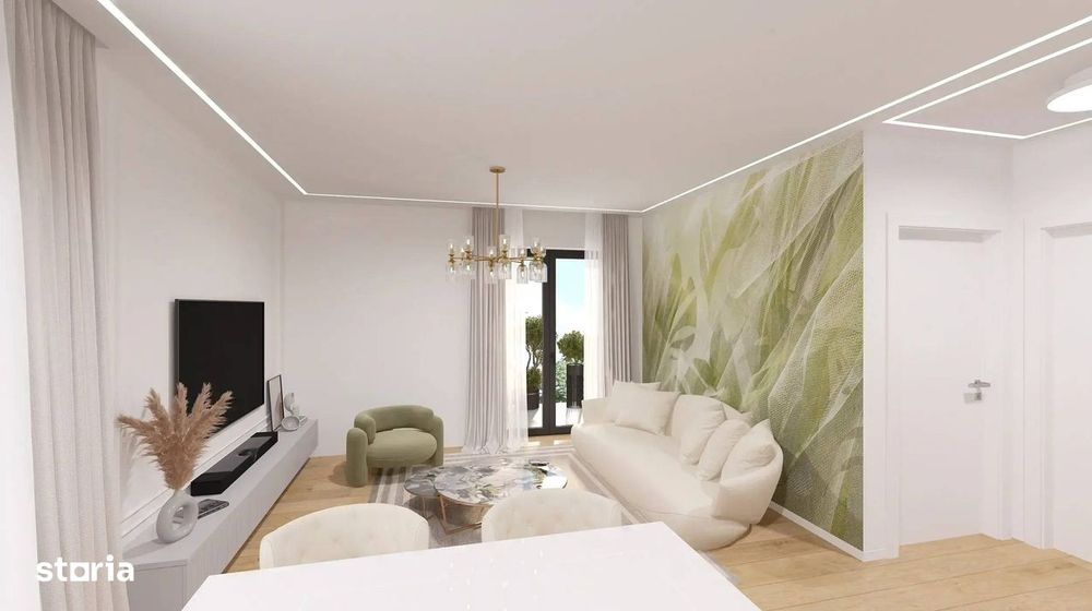 Apartament 2 camere Gradina 46 m Bloc nou Parcare inclusa Unirii 5 min