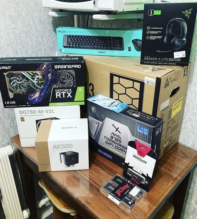 Продам i5/B760/32GB/500GBm2/RTX3080ti