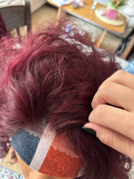 Перука от естествена коса