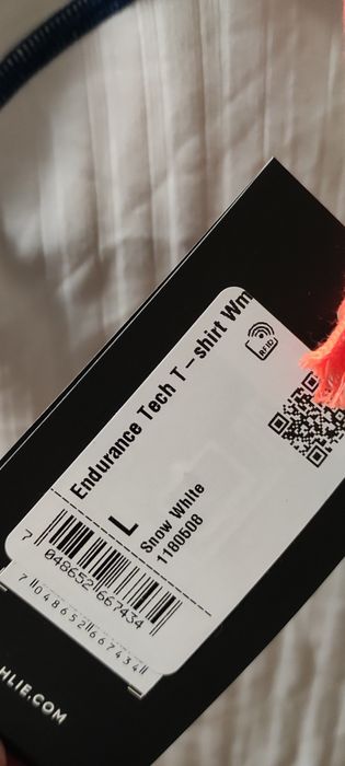 НОВА Дамска тениска Bjorn Dæhlie Endurance Tech T-Shirt Wmn Snow Whit