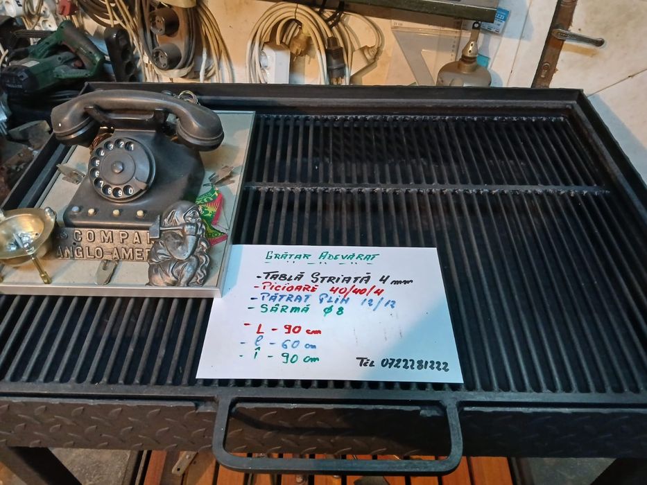 Gratar din tabla striata 4 mm