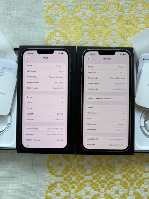 iPhone 13 Pro Max 256GB – Sierra Blue & Gold (Stare foarte bună)