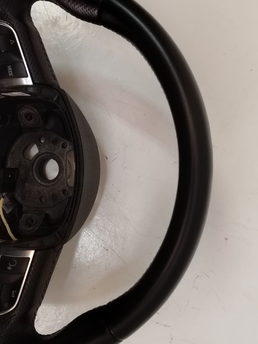 Volan piele perforata 3 spițe comenzi Audi A4 B8 A5 A6 C6