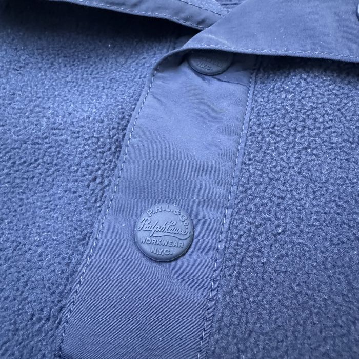 Polar Polo Ralph Lauren Performance bleumarin fleece pulover mărimea L