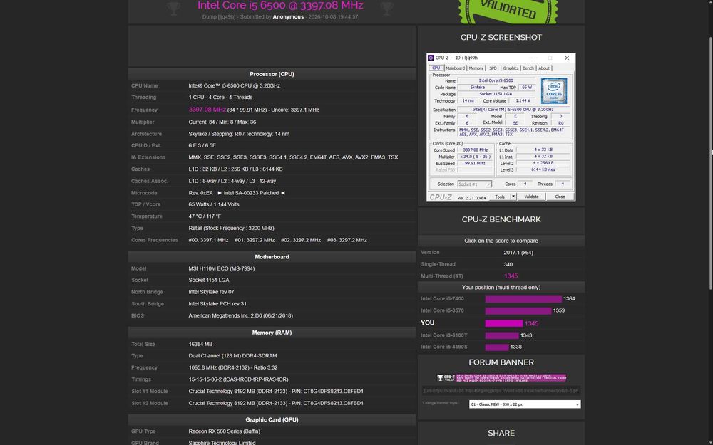 Segotep Legend C2 w11 6500-i5 intel h110m-eco msi 16gb-ddr4 120gb-satassd 1tb-hdd wd 500w rx560 2gb
