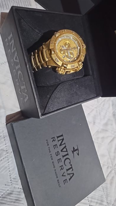 часы invicta, в коробке с документами