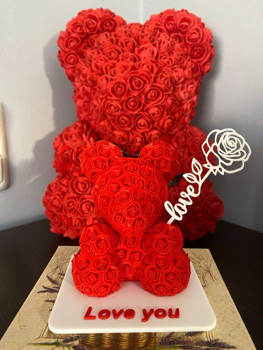 Персонализирано Меченце „Love you“ за любимата