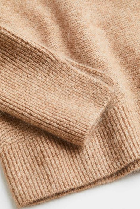 Новый Свитер тонкой вязки из мохера и шерсти H&M, размер L (48/54)